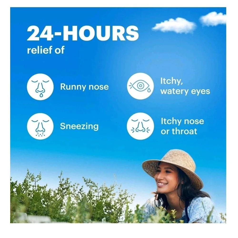 Claritin COOLING HONEY Flavored Liquid 24hr Non-Drowsy Allergy Medicine, 8 FL OZ